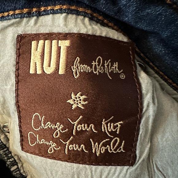 Kut from the Kloth Katy High Rise Ankle Straight Size 14 - Picture 6 of 11